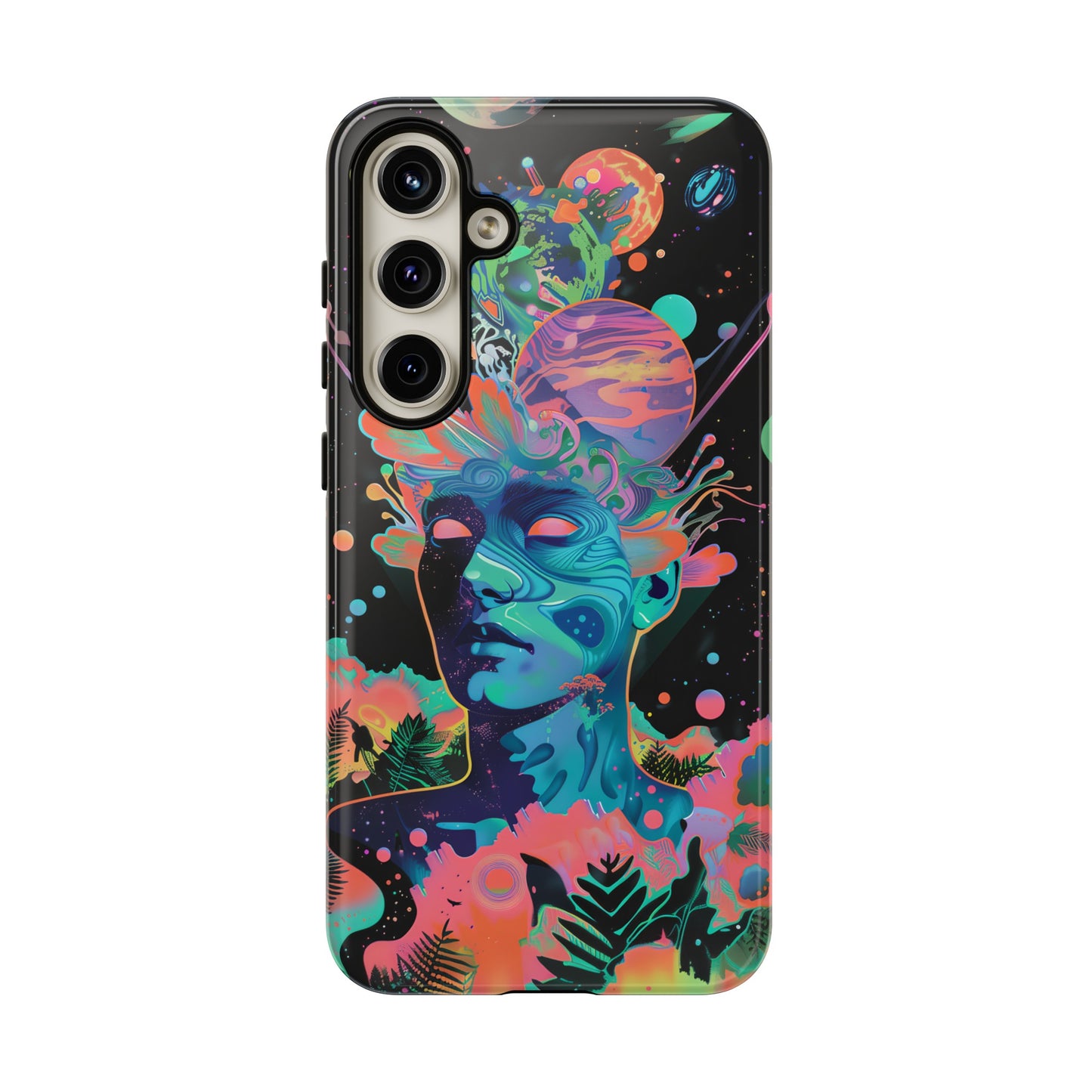 Open Your Mind Phone Case – Psychedelic Dream Pastel Design for iPhone, Samsung Galaxy, and Google Pixel Devices