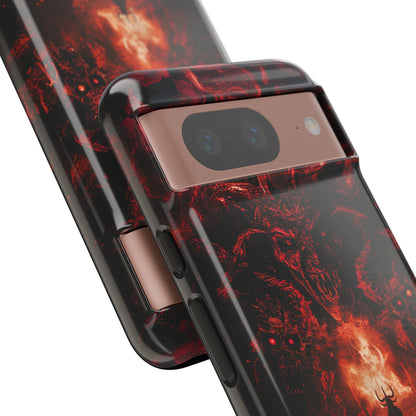 The Road to Hell Phone Case – Gothic Demon and Devil Design for iPhone, Samsung Galaxy, and Google Pixel Devices