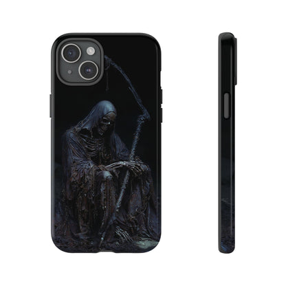 Dark Reaper Phone Case - Gothic Grim Reaper Art for iPhone, Samsung Galaxy, and Google Pixel Devices