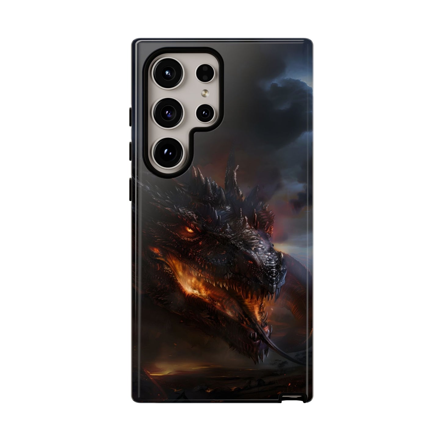 Fiery Dragon Phone Case - Epic Fantasy Art for iPhone, Samsung Galaxy, and Google Pixel Devices