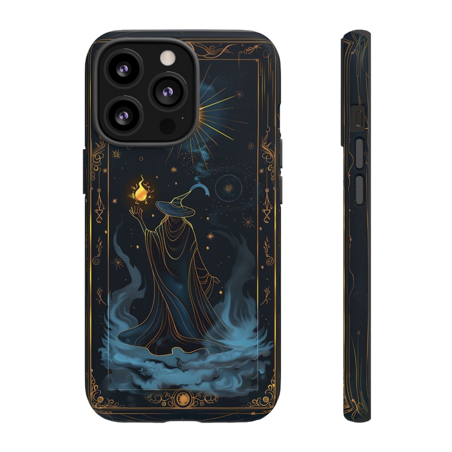 Enchanted Wizard Spellcaster Galaxy Phone Case - Mystical Wizardry Art For iPhone, Samsung Galaxy, and Google Pixel Devices