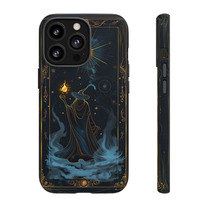 Enchanted Wizard Spellcaster Galaxy Phone Case - Mystical Wizardry Art For iPhone, Samsung Galaxy, and Google Pixel Devices