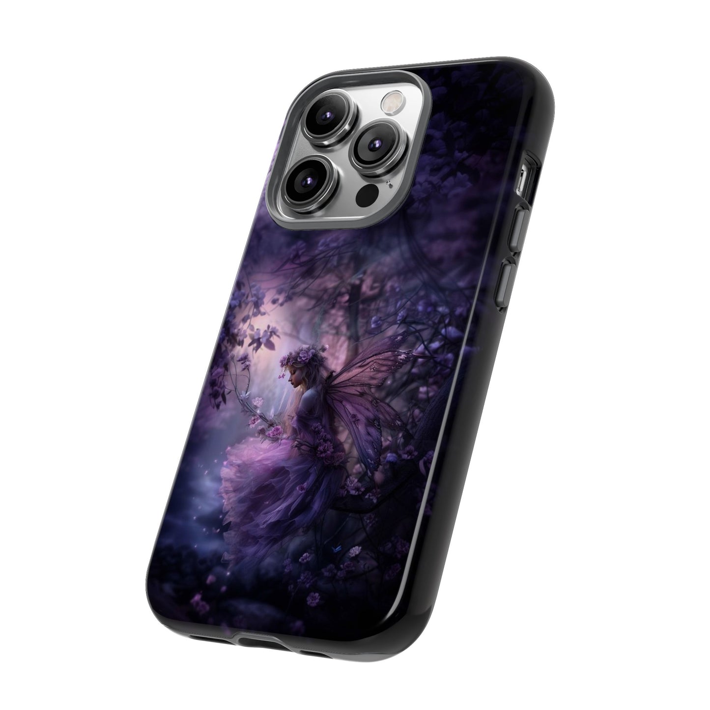 Fairy in the Moonlight Phone Case - Magical Night Scene for iPhone, Samsung Galaxy, Google Pixel Devices - Enchanted Fantasy Art