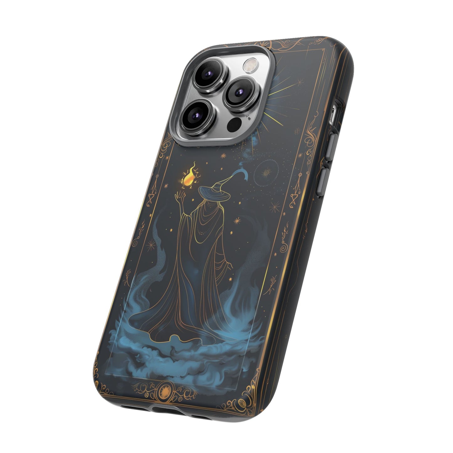 Enchanted Wizard Spellcaster Galaxy Phone Case - Mystical Wizardry Art For iPhone, Samsung Galaxy, and Google Pixel Devices