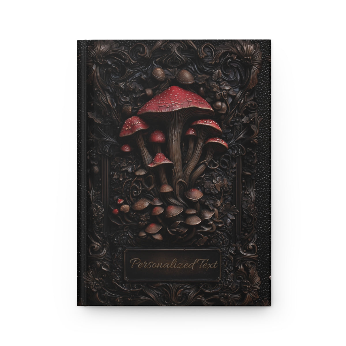 Enchanted Mushroom Personalized Hardcover Journal