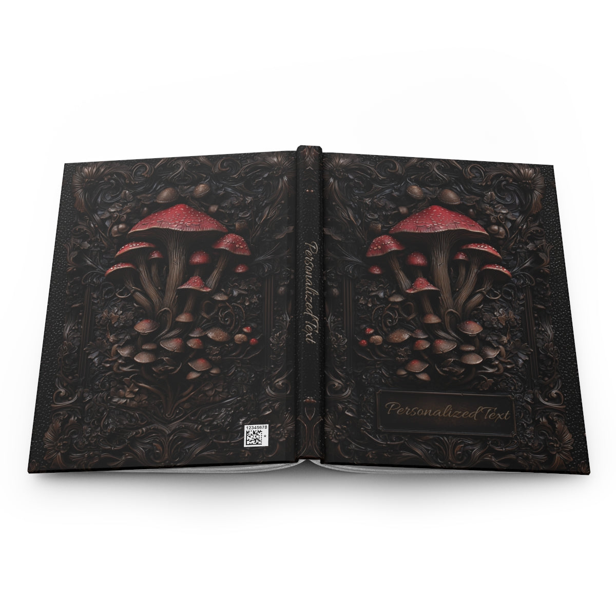 Enchanted Mushroom Personalized Hardcover Journal