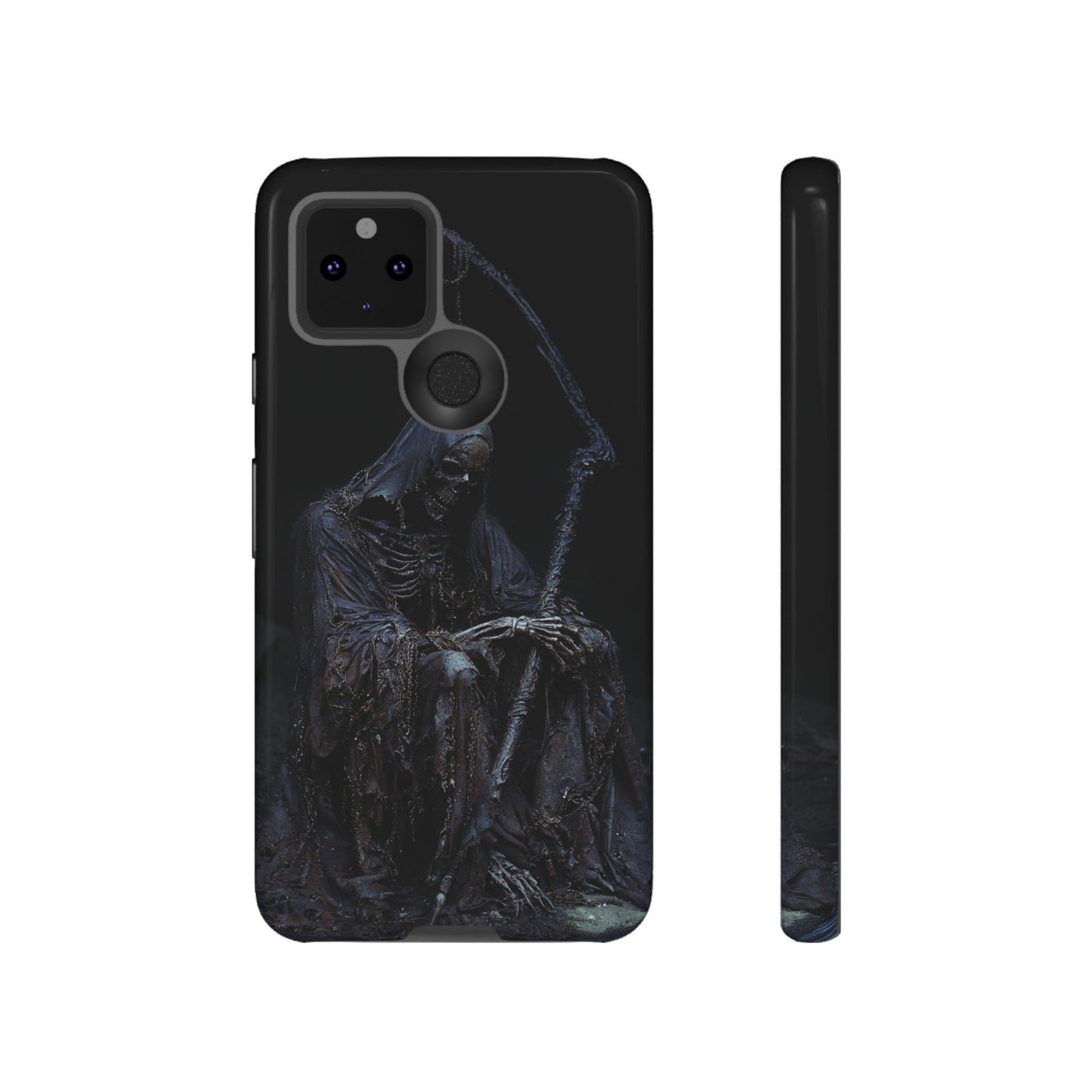 Dark Reaper Phone Case - Gothic Grim Reaper Art for iPhone, Samsung Galaxy, and Google Pixel Devices