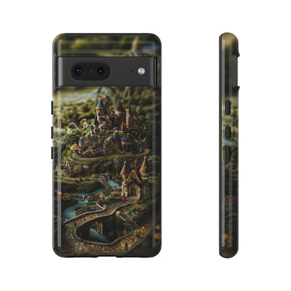 Fairy Kingdom Phone Case - Enchanted Castle Artwork for iPhone, Samsung Galaxy, and Google Pixel Devices