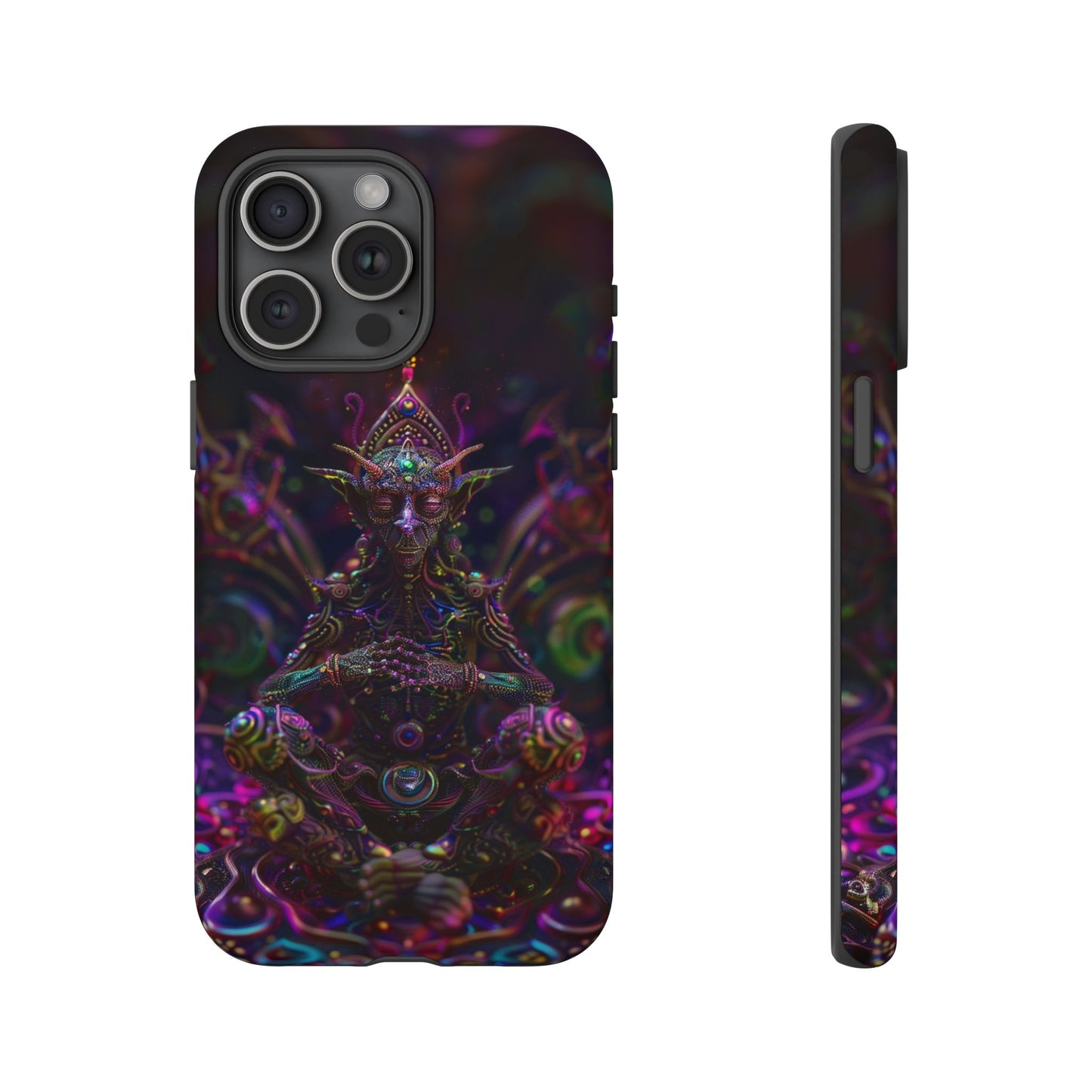 Mystical Machine Elf Phone Case - Psychedelic Vibes for iPhone, Samsung, Google Pixel