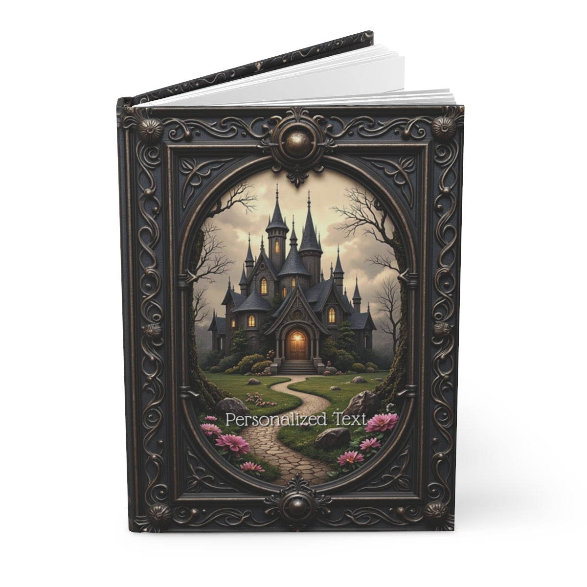 Enchanted Gothic Castle Journal - Personalized Fantasy Notebook