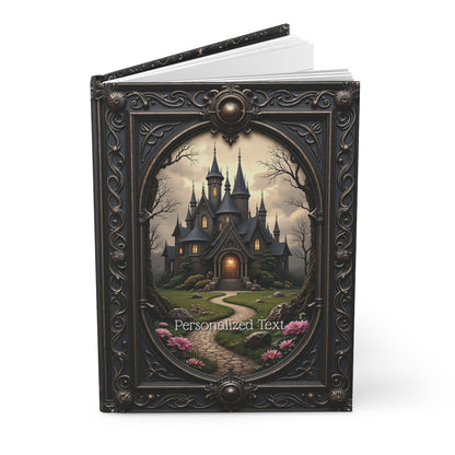 Enchanted Gothic Castle Journal - Personalized Fantasy Notebook