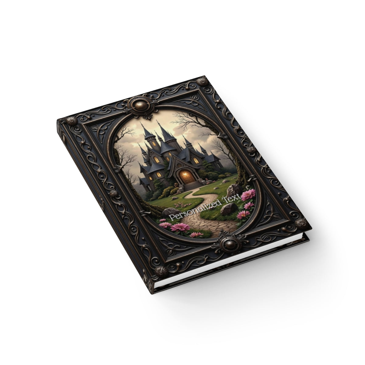 Enchanted Gothic Castle Journal - Personalized Fantasy Notebook