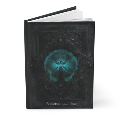 Mystical Cosmic Portal Journal - Personalized Dark Fantasy Notebook