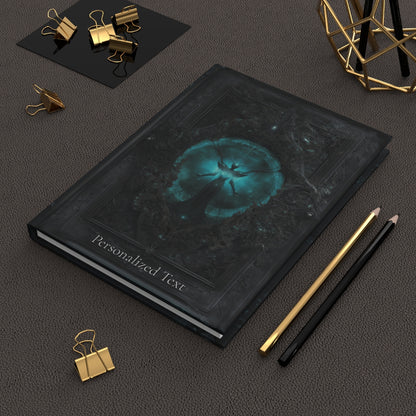 Mystical Cosmic Portal Journal - Personalized Dark Fantasy Notebook