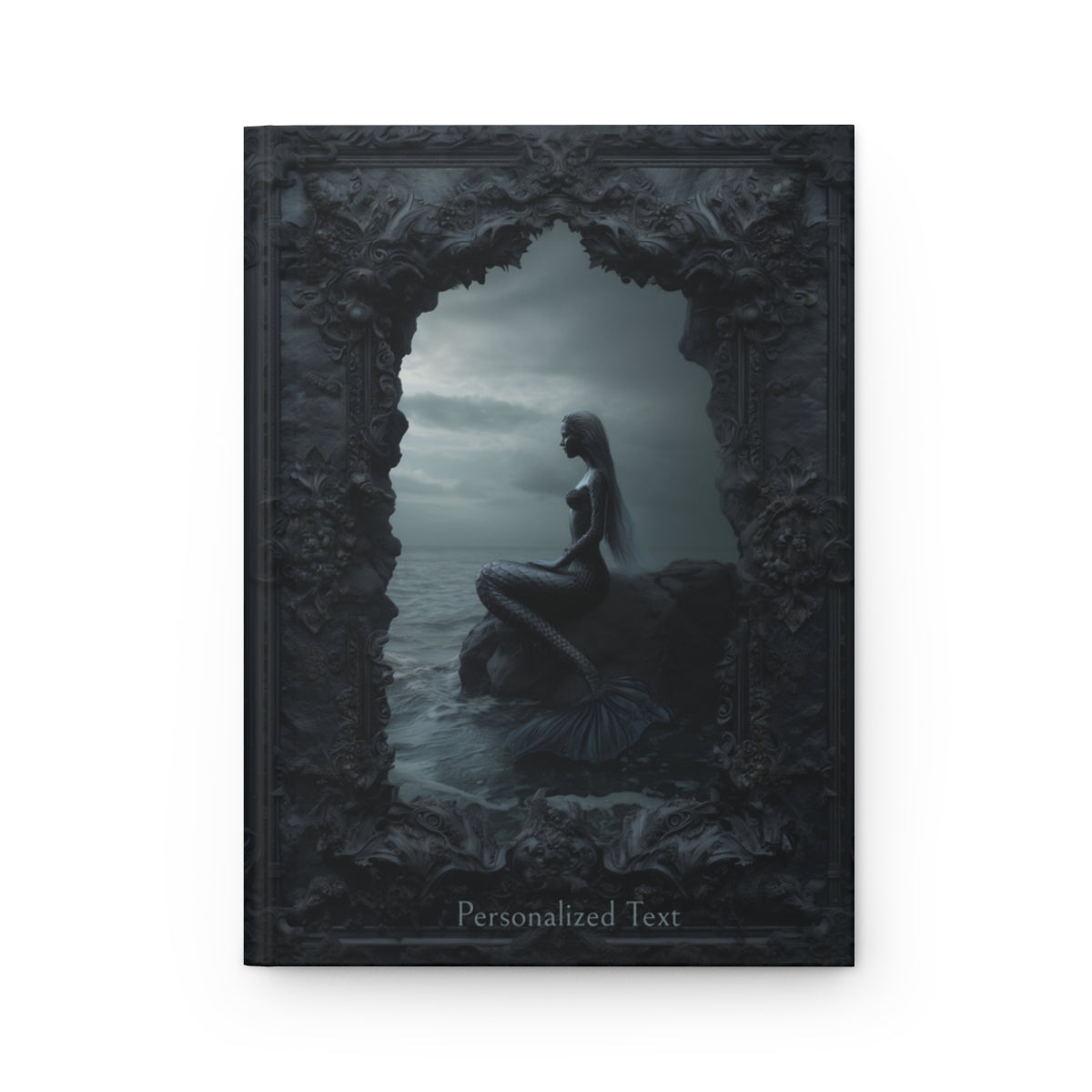 Gothic Mermaid Journal - Personalized Ocean Fantasy Notebook for Dreamers & Writers