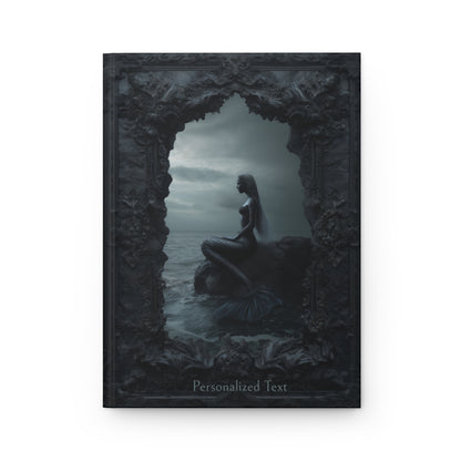 Gothic Mermaid Journal - Personalized Ocean Fantasy Notebook for Dreamers & Writers