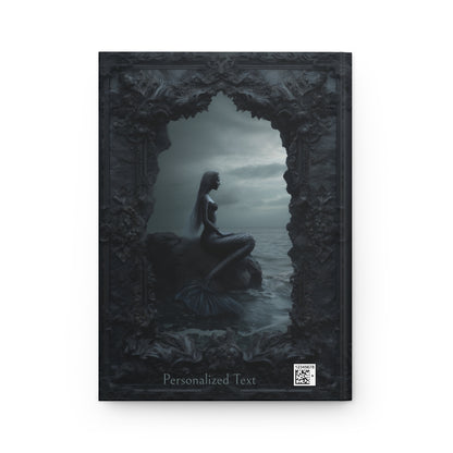 Gothic Mermaid Journal - Personalized Ocean Fantasy Notebook for Dreamers & Writers