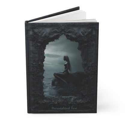 Gothic Mermaid Journal - Personalized Ocean Fantasy Notebook for Dreamers & Writers