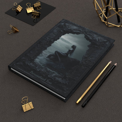 Gothic Mermaid Journal - Personalized Ocean Fantasy Notebook for Dreamers & Writers