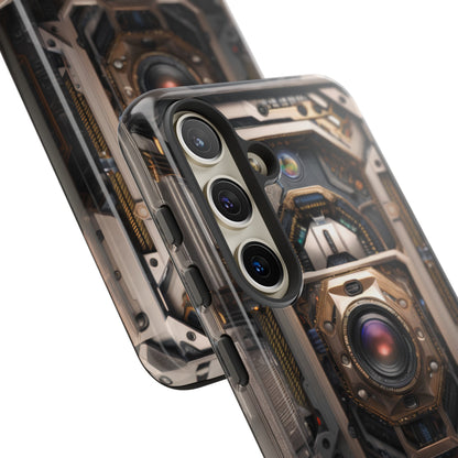 Cyberpunk Phone Case – Futuristic Tech Design for iPhone, Samsung Galaxy, and Google Pixel Devices