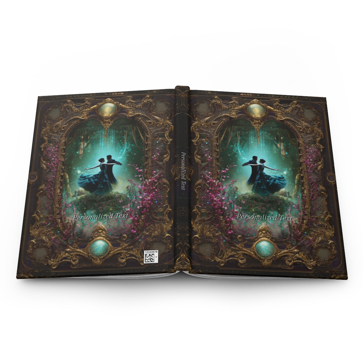 Enchanted Ballroom Dance Journal - Personalized Romantic Fantasy Notebook