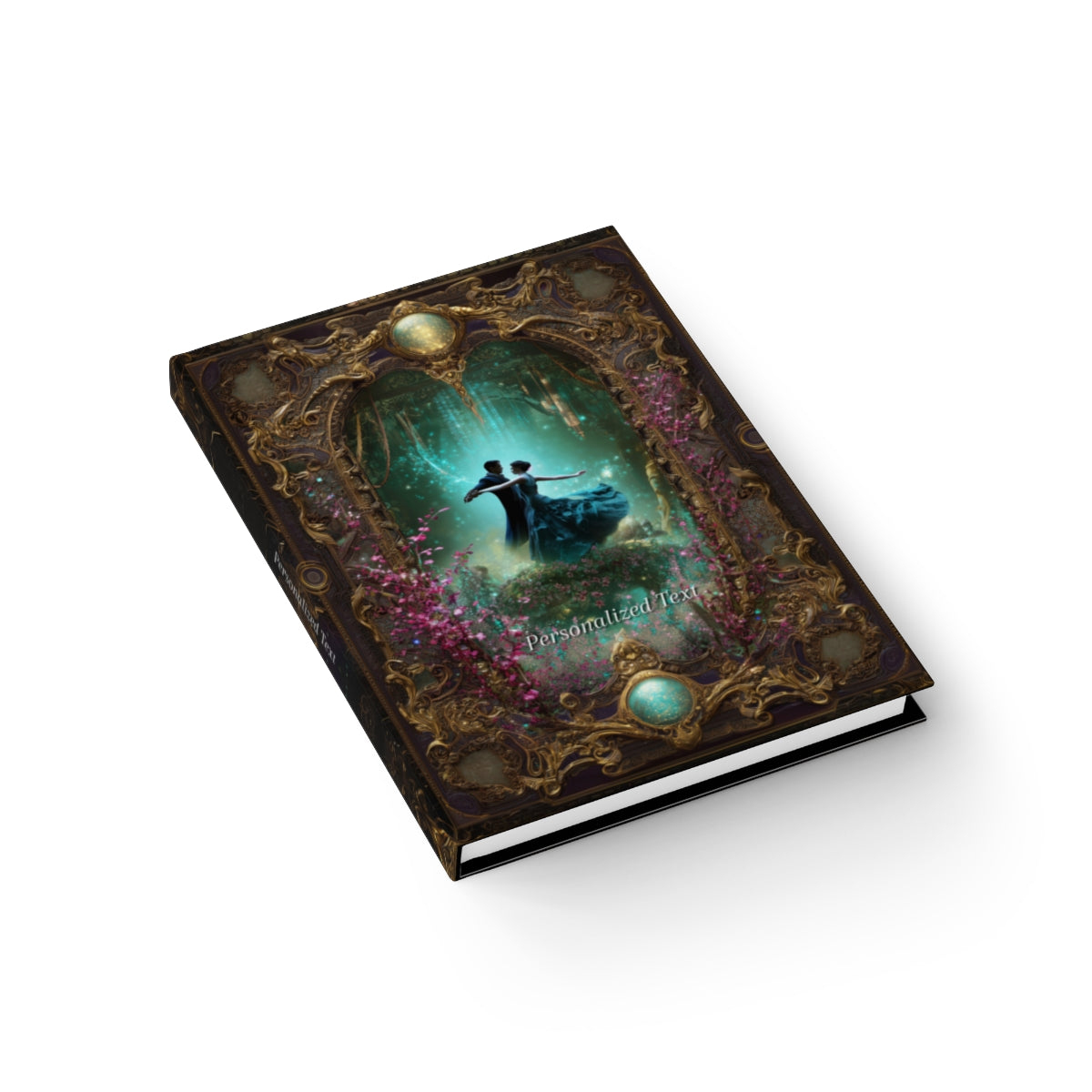 Enchanted Ballroom Dance Journal - Personalized Romantic Fantasy Notebook