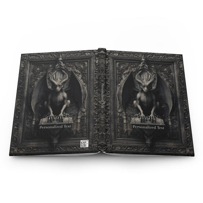 Gothic Dragon Guardian Journal - Custom Fantasy Notebook with Personalized Text