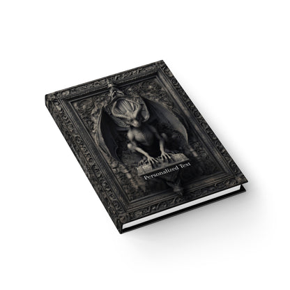 Gothic Dragon Guardian Journal - Custom Fantasy Notebook with Personalized Text