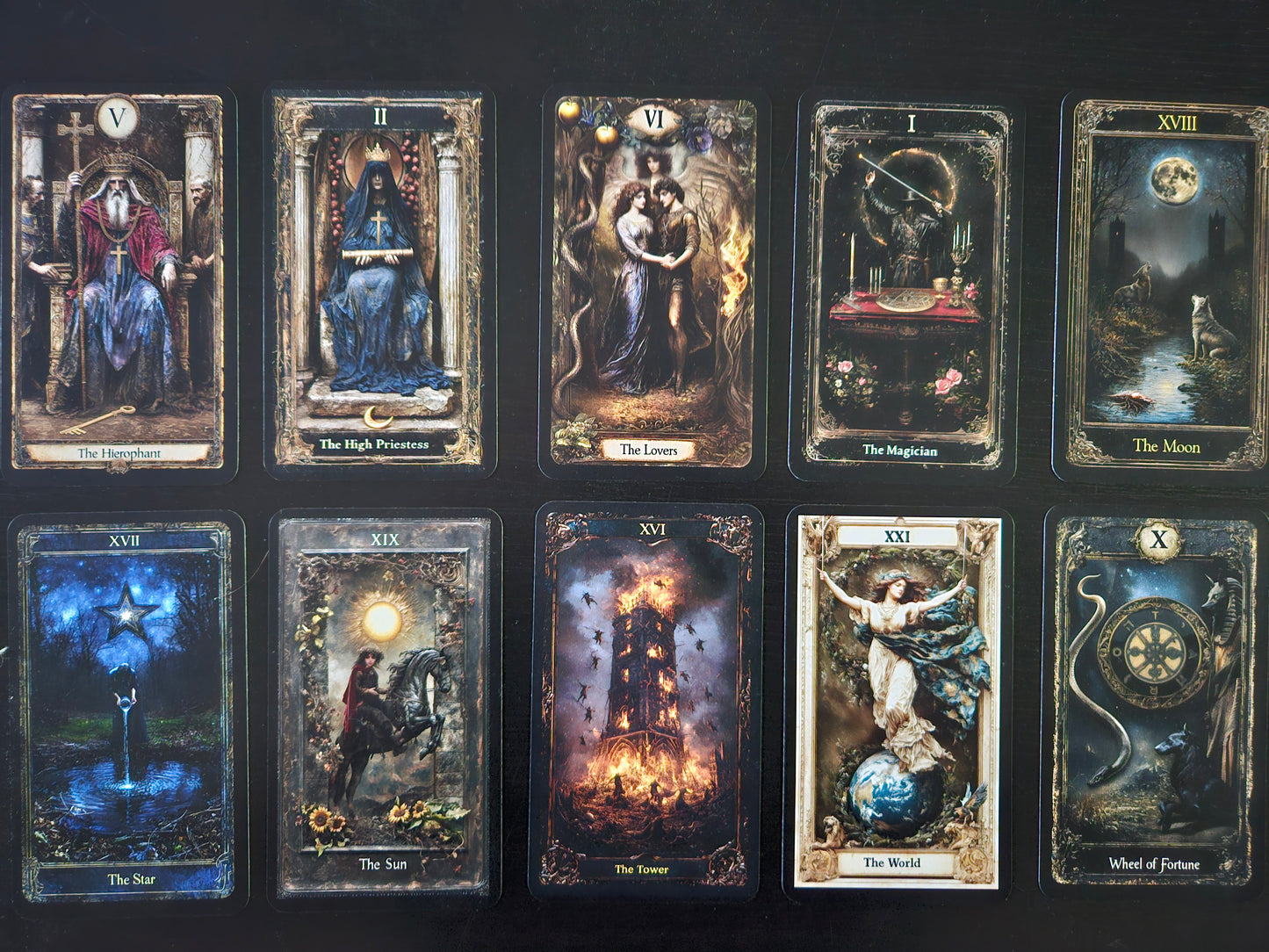 Talevin's Tarot Deck (2.75" × 4.75")