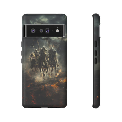 Four Horsemen of the Apocalypse Phone Case – Armageddon Design for iPhone, Samsung Galaxy, and Google Pixel Devices