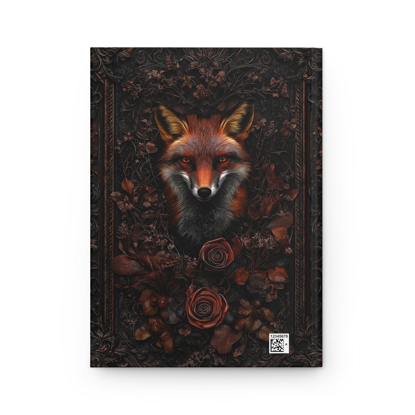 Fox in the Forest Hardcover Journal - Rustic Elegance for Writers and Dreamers