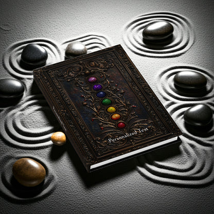 Chakra Stones Hardcover Notebook - Mystical Journal for Spiritual Writing