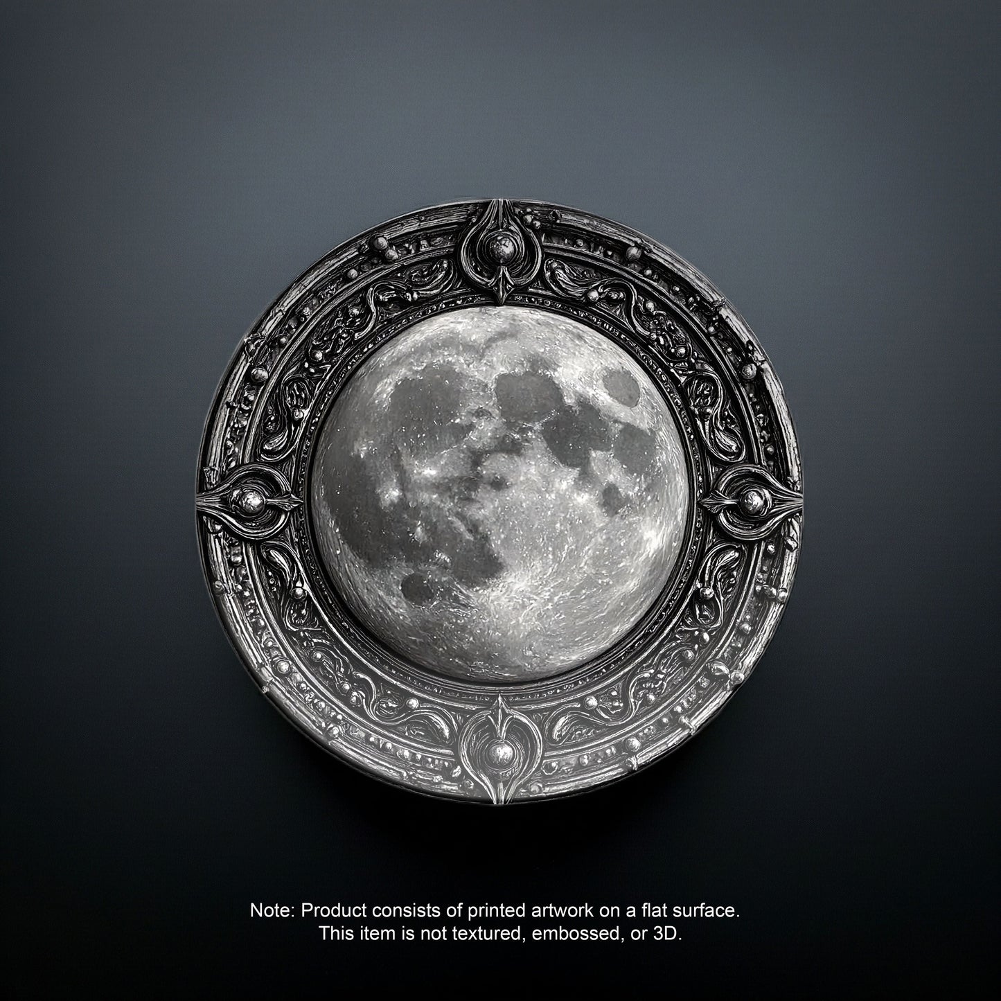 Gothic Full Moon Decorative Plate
