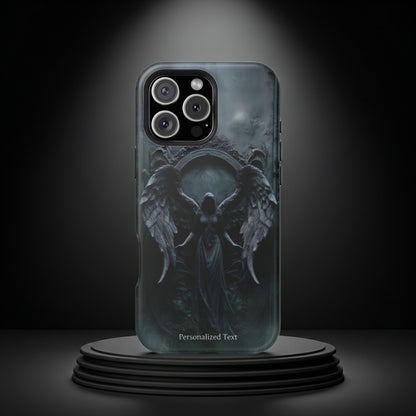 Personalized Dark Angel Phone Case – Gothic Fallen Angel Fantasy Art for iPhone, Samsung Galaxy & Google Pixel