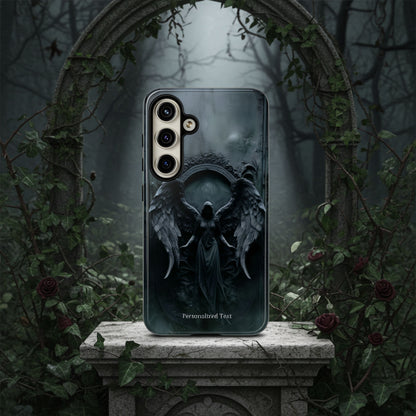 Personalized Dark Angel Phone Case – Gothic Fallen Angel Fantasy Art for iPhone, Samsung Galaxy & Google Pixel