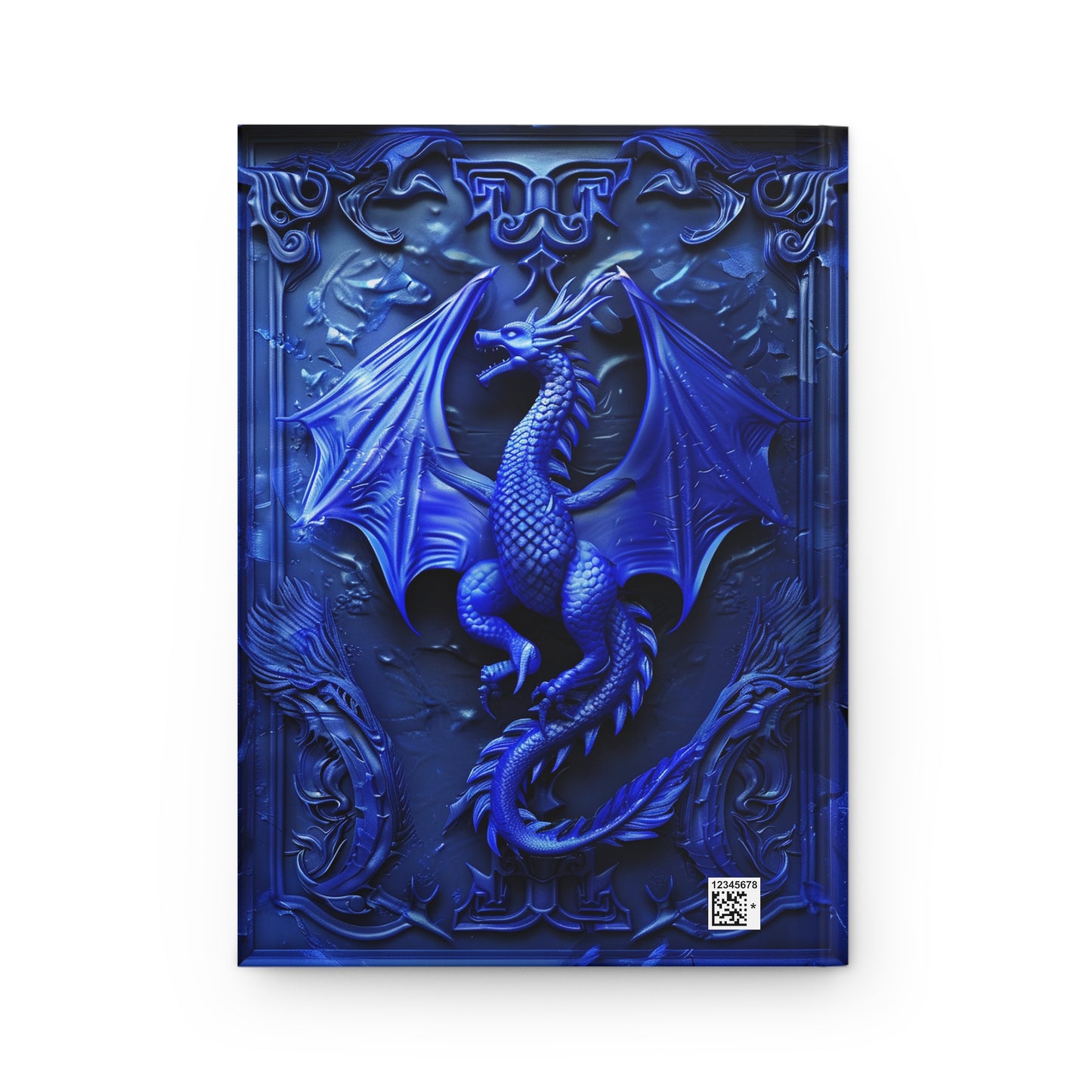 Book of the Blue Dragon Hardcover Notebook – Mystical Journal for Fantasy and Creative Writing