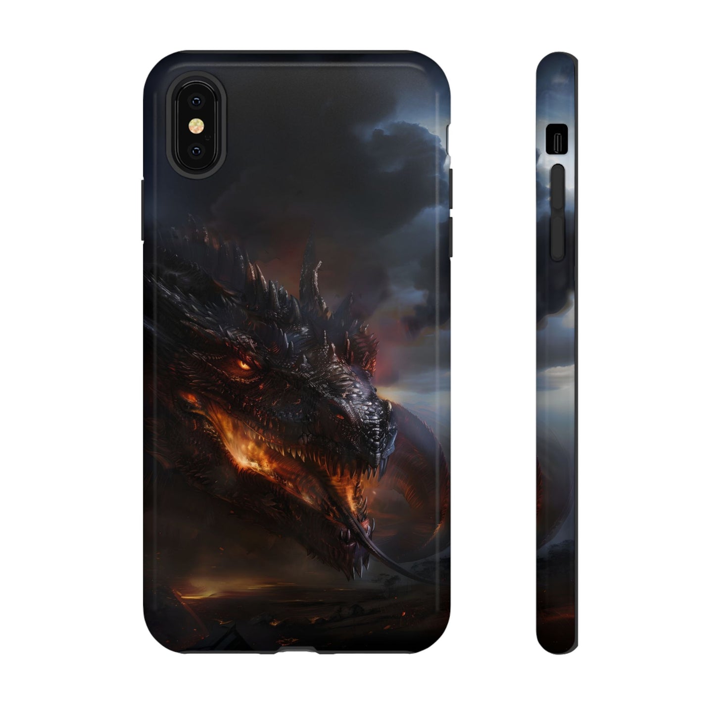 Fiery Dragon Phone Case - Epic Fantasy Art for iPhone, Samsung Galaxy, and Google Pixel Devices