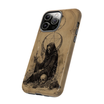 Gothic Reaper Phone Case - Dark Aesthetic Art for iPhone, Samsung, Google Pixel