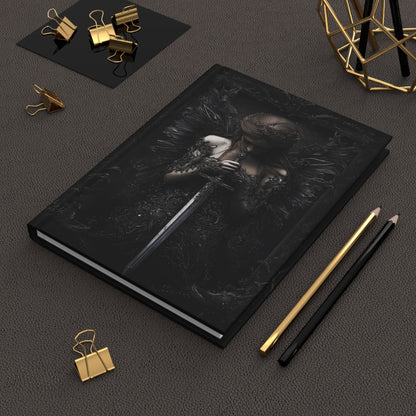 Dark Fairy Sword Gothic Hardcover Journal