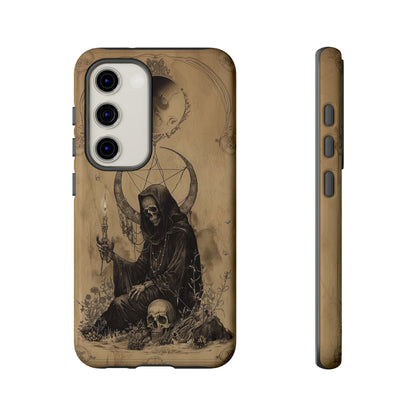 Gothic Reaper Phone Case - Dark Aesthetic Art for iPhone, Samsung, Google Pixel