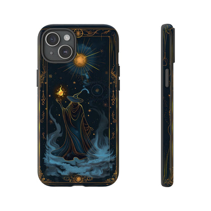 Enchanted Wizard Spellcaster Galaxy Phone Case - Mystical Wizardry Art For iPhone, Samsung Galaxy, and Google Pixel Devices