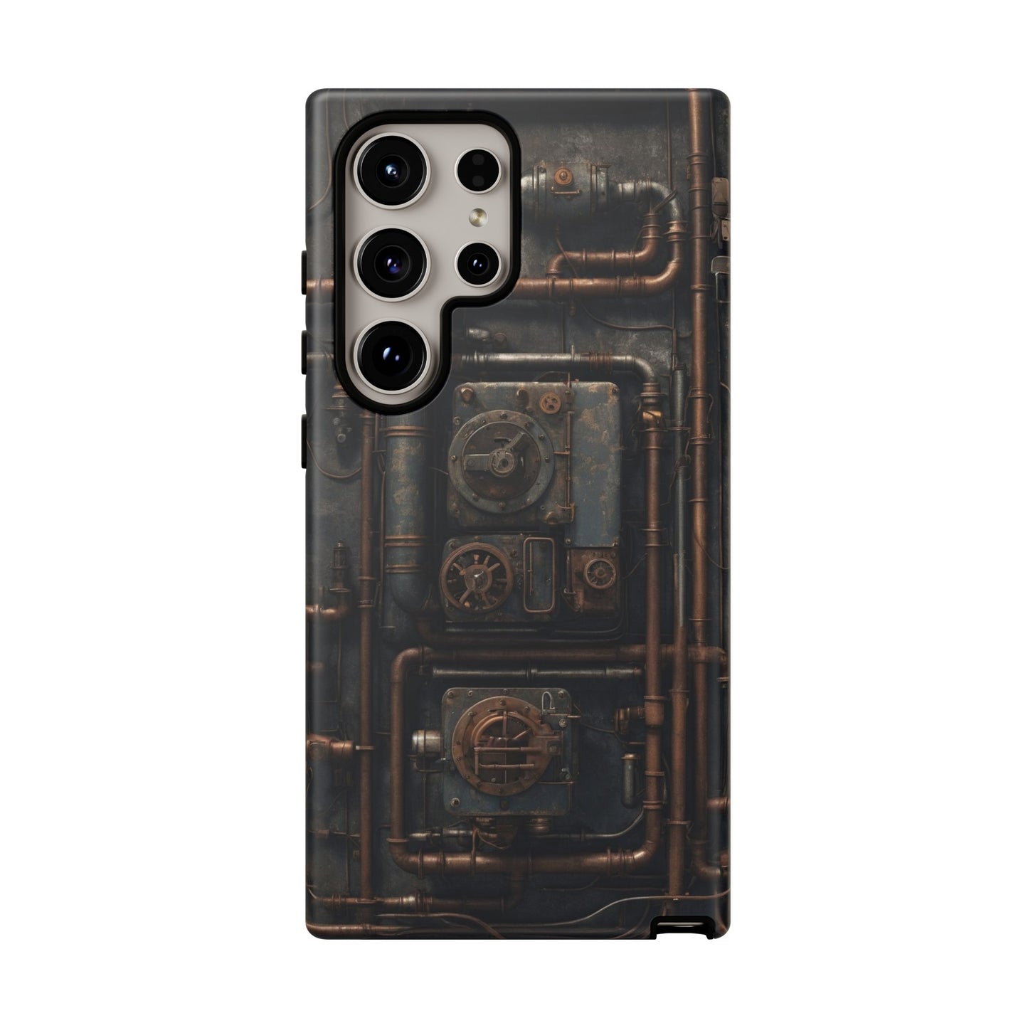 Diesel Punk Phone Case – Industrial Retro-Futuristic Design for iPhone, Samsung Galaxy, and Google Pixel Devices