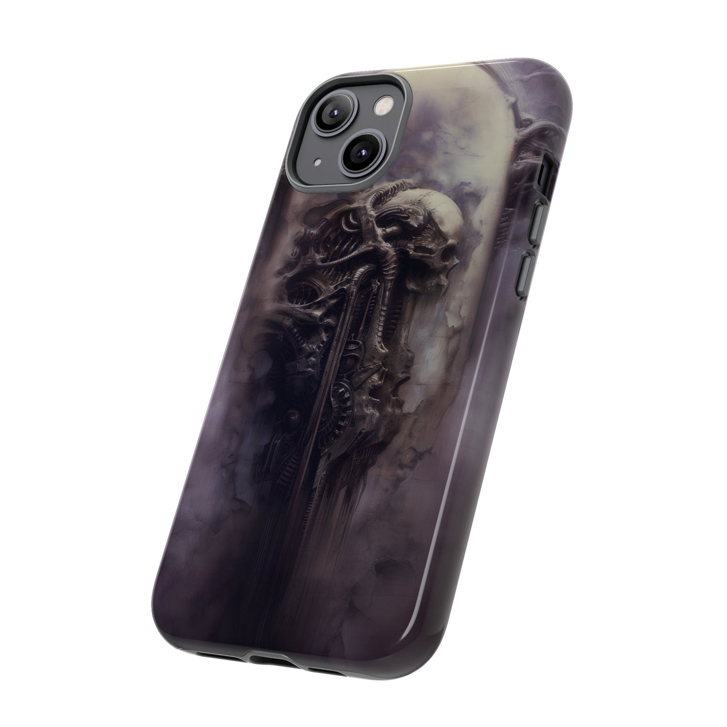 Dark Android Dream Phone Case – Futuristic Alien Horror Design for iPhone, Samsung Galaxy, and Google Pixel Devices