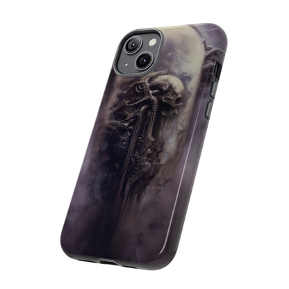 Dark Android Dream Phone Case – Futuristic Alien Horror Design for iPhone, Samsung Galaxy, and Google Pixel Devices