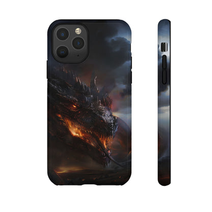 Fiery Dragon Phone Case - Epic Fantasy Art for iPhone, Samsung Galaxy, and Google Pixel Devices