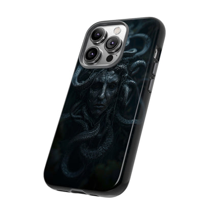 Medusa's Gaze Phone Case - Dark Mythological Design for iPhone and Samsung Galaxy Devices