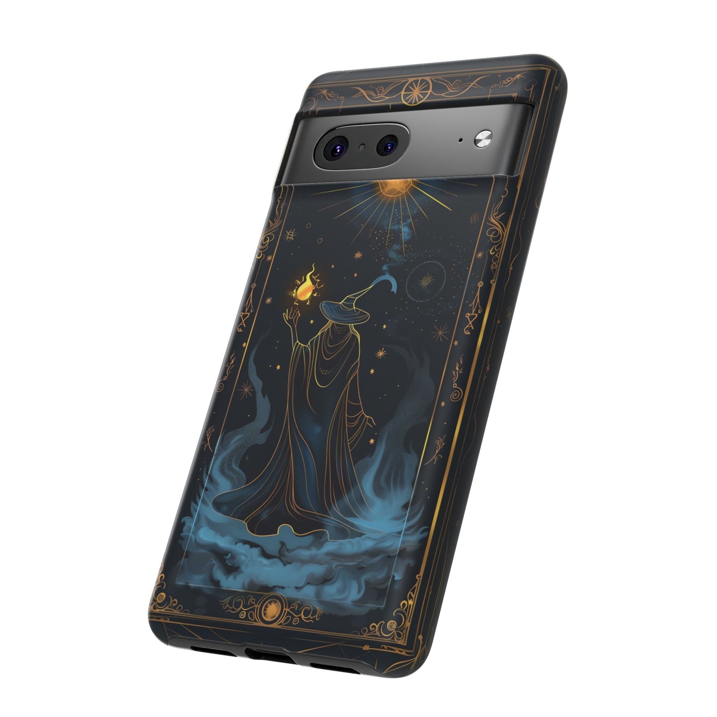 Enchanted Wizard Spellcaster Galaxy Phone Case - Mystical Wizardry Art For iPhone, Samsung Galaxy, and Google Pixel Devices