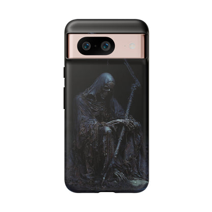 Dark Reaper Phone Case - Gothic Grim Reaper Art for iPhone, Samsung Galaxy, and Google Pixel Devices