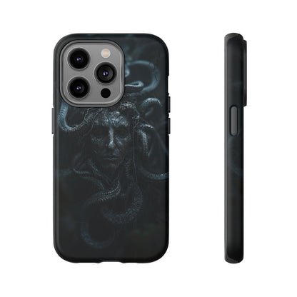 Medusa's Gaze Phone Case - Dark Mythological Design for iPhone and Samsung Galaxy Devices