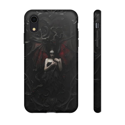 Succubus Phone Case - Dark Fantasy Gothic Design for iPhone, Samsung Galaxy, and Google Pixel Devices